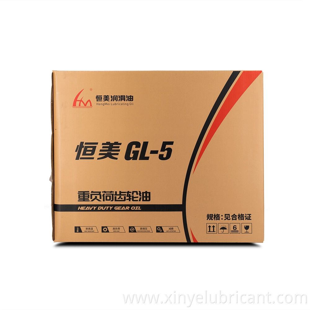 High Temperature Resistance and High Efficiency Heavy Duty Gear Oil